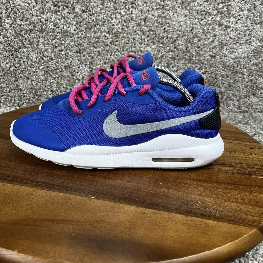 Nike AIR MAX OKETO Unisex Kids Size 6Y Athletic Shoe Blue White AR7419-402